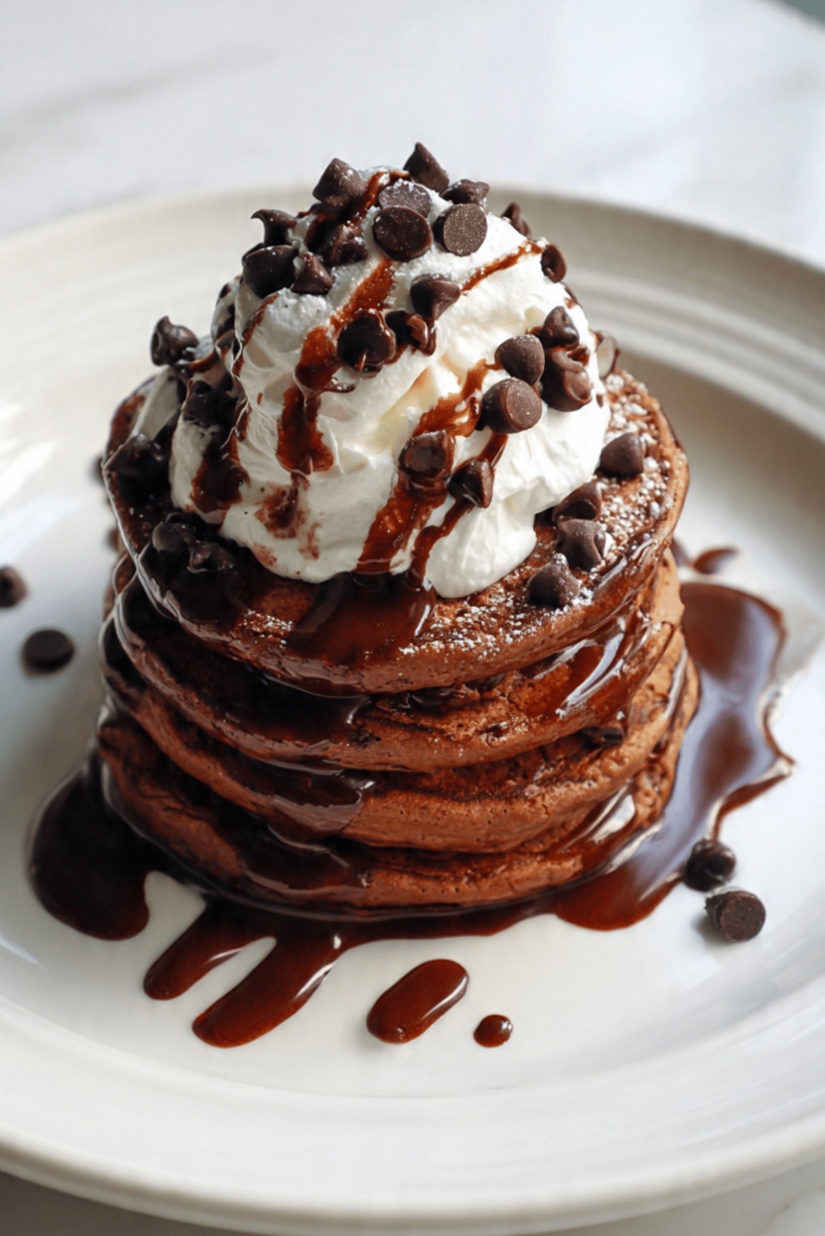 Decadent Chocolate Pancakes