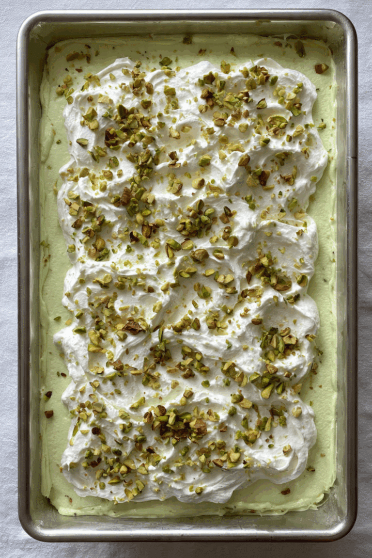 Pineapple Pistachio Dessert