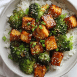 Sesame Tofu & Broccoli