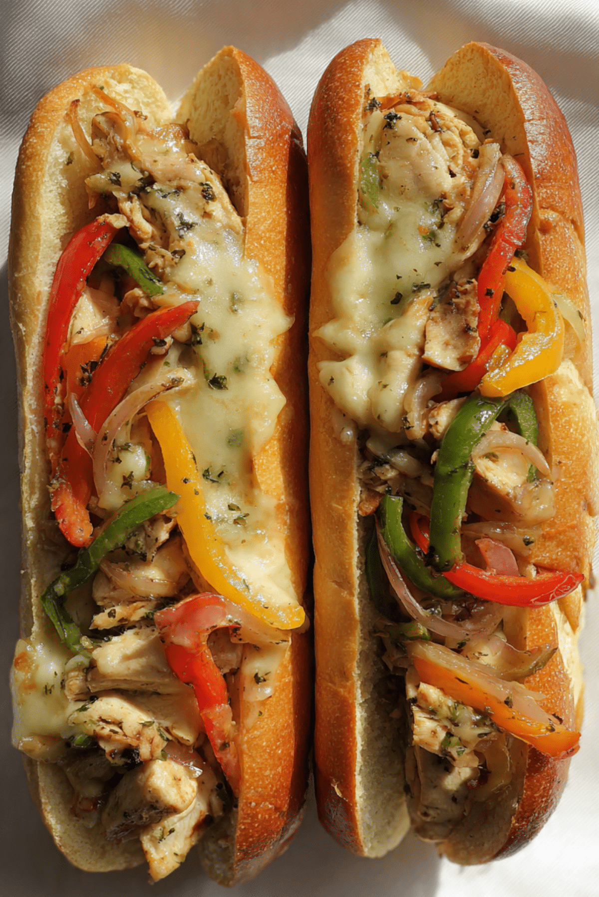 Chicken Cheesesteaks