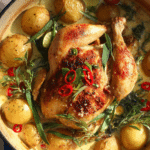 Pot Roasted Coconut Chicken