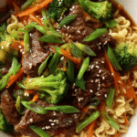 Mongolian Beef Ramen