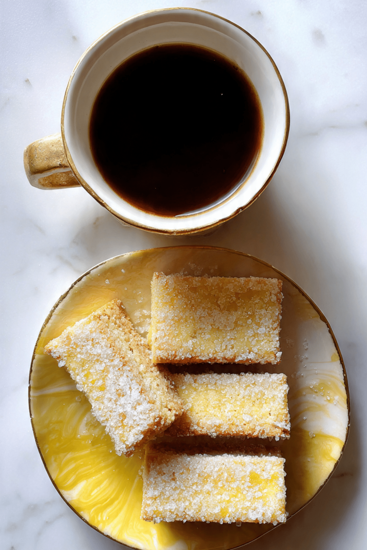 Salty Lemon Shortbread