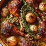Slow Roasted Turkey with Garlic and Herbs