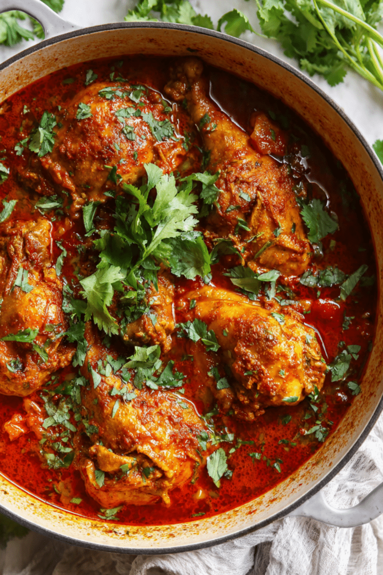African Chicken Curry – Kuku Paka