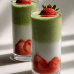 Strawberry Matcha Latte