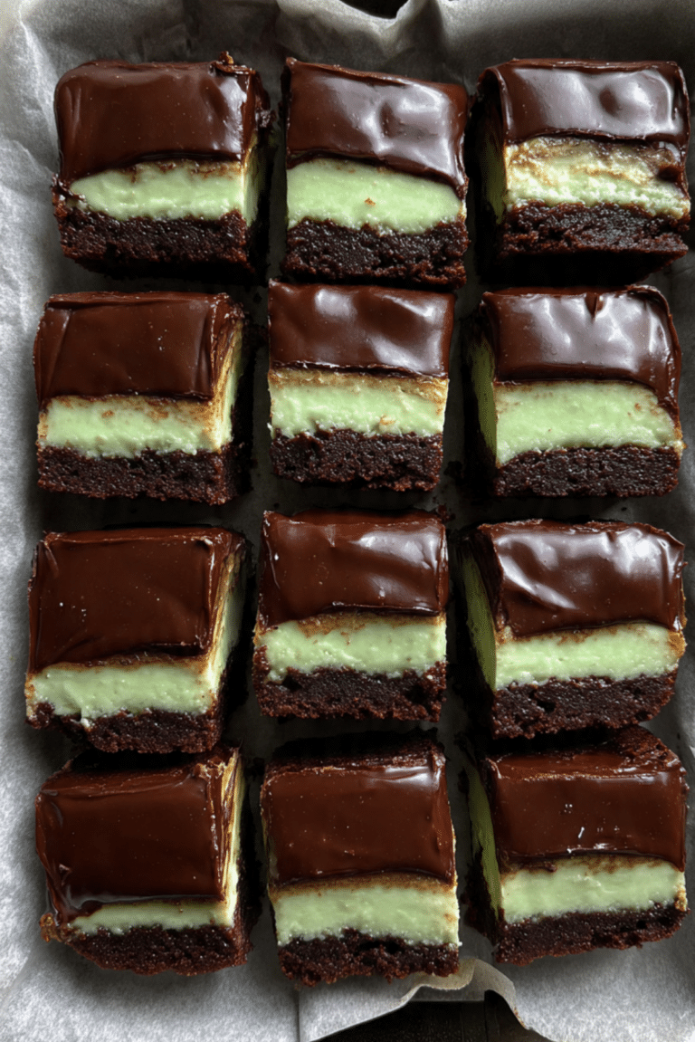 Grasshopper Brownies