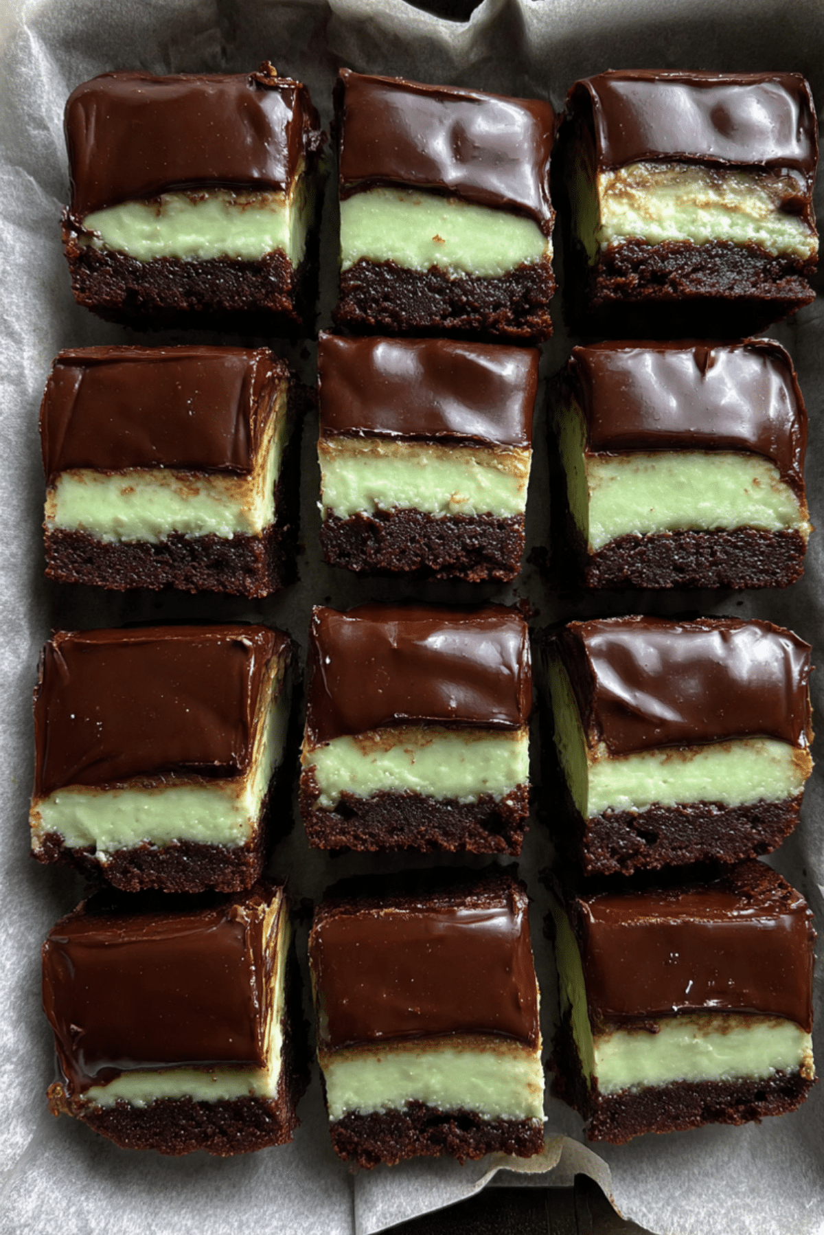 Grasshopper Brownies
