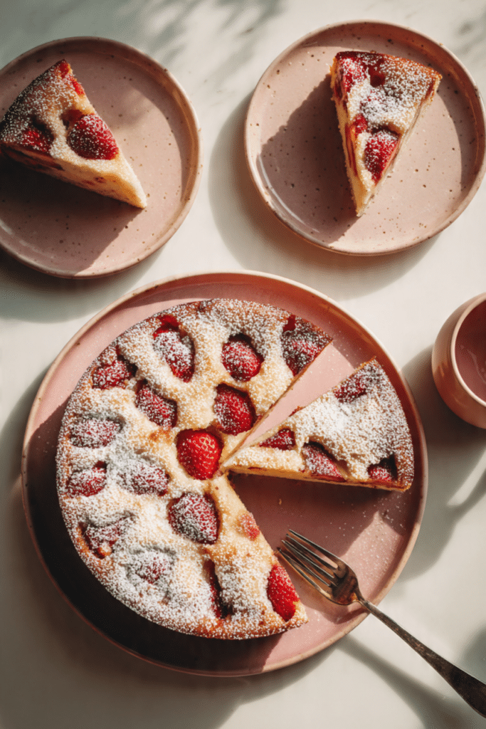 Strawberry Sumac Cake