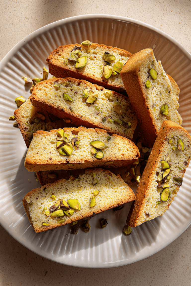 Pistachio Biscotti