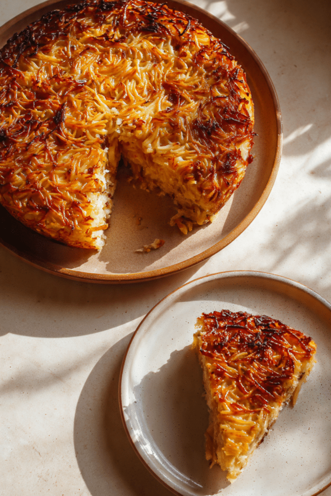 Date and Honey Kugel