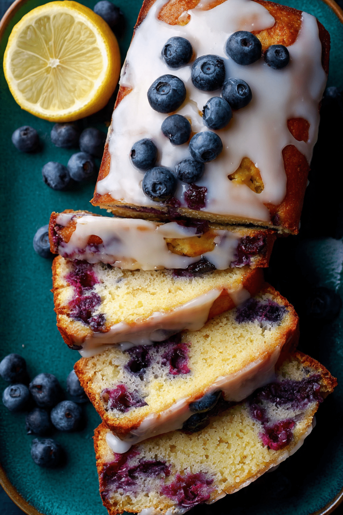 Blueberry, Almond and Lemon Cake