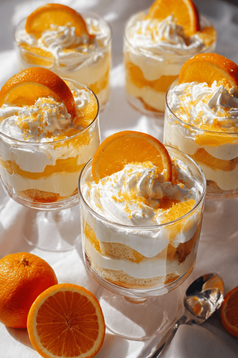 Aperol Spritz Trifles