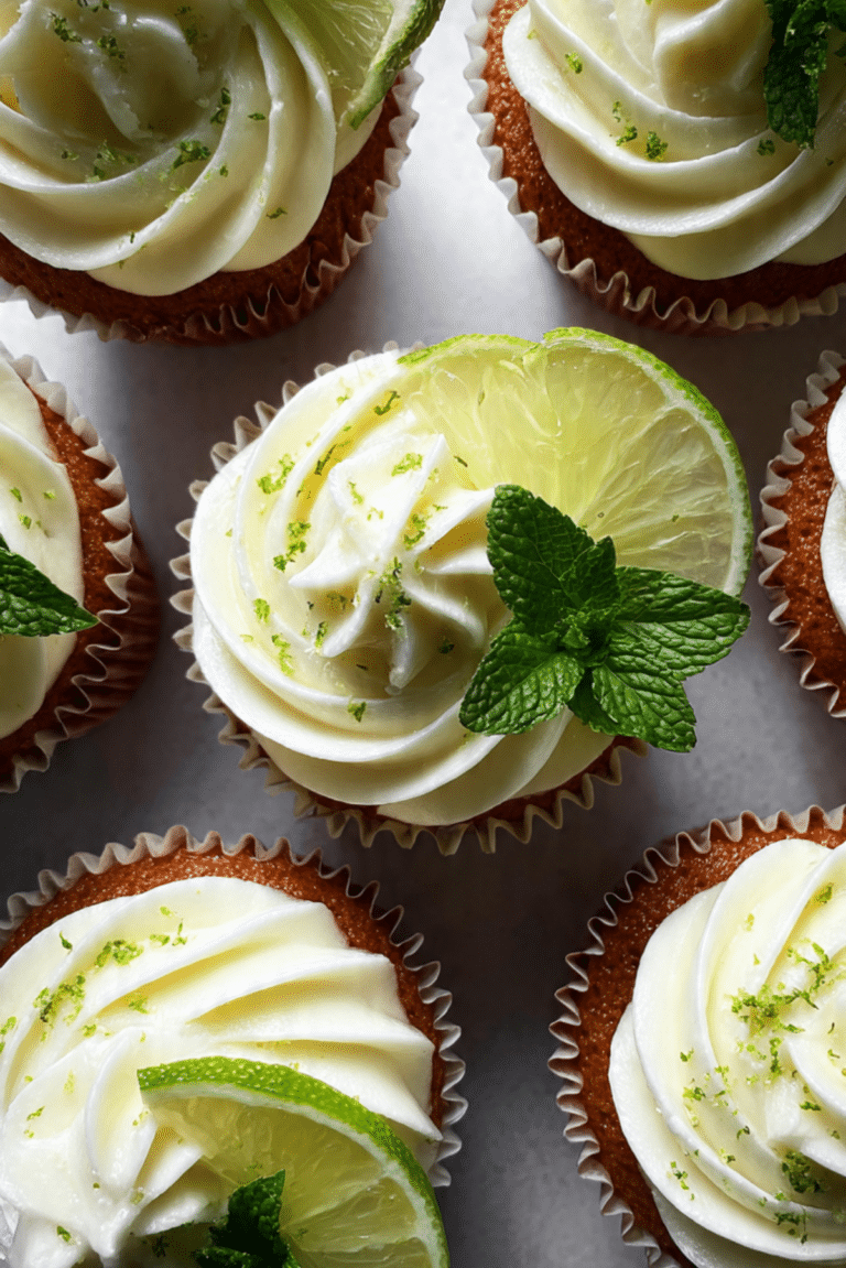 Moscow Mule Cupcakes