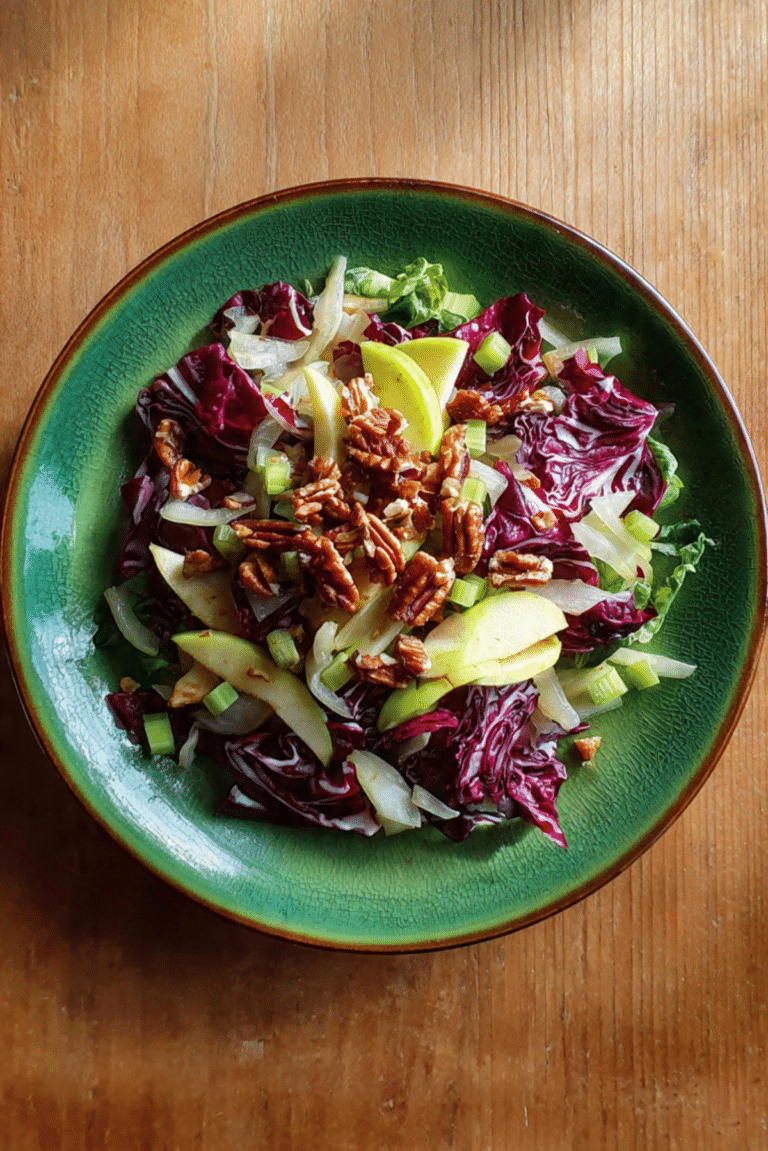 Crunchy Fennel & Apple Salad with Pecans