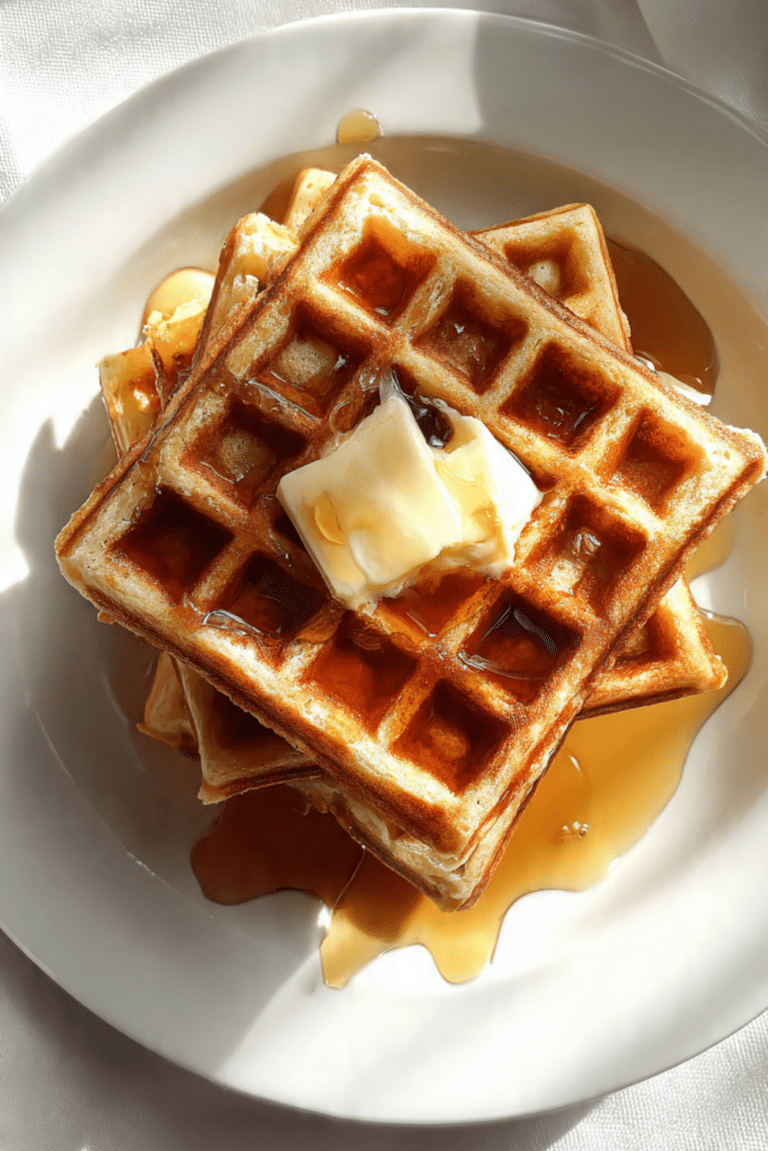 Almond Flour Keto Waffles