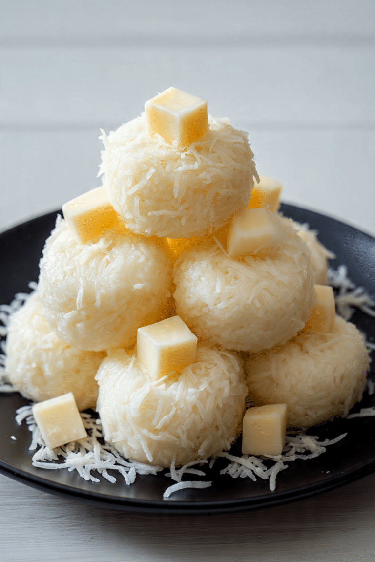 Steamed Banana Puto Cheese