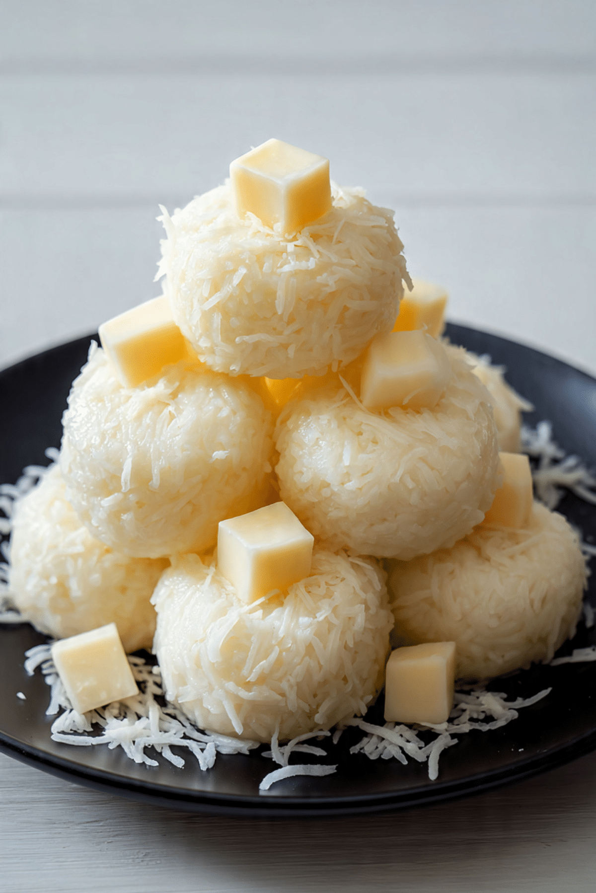 Steamed Banana Puto Cheese