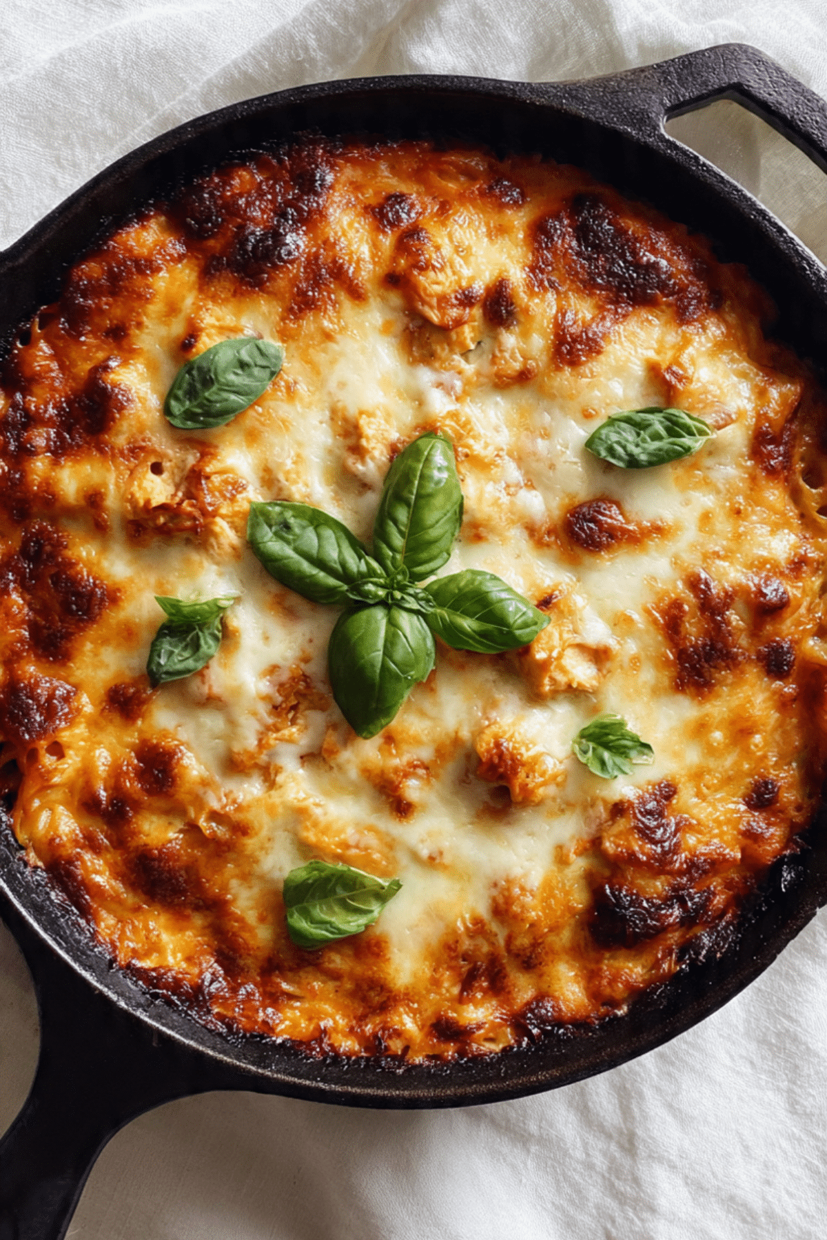 Creamy Tomato Pasta Bake with Chicken