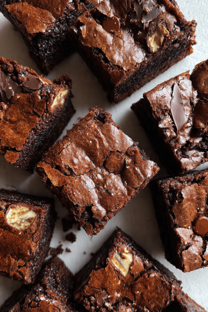 Triple-Chocolate Brownies