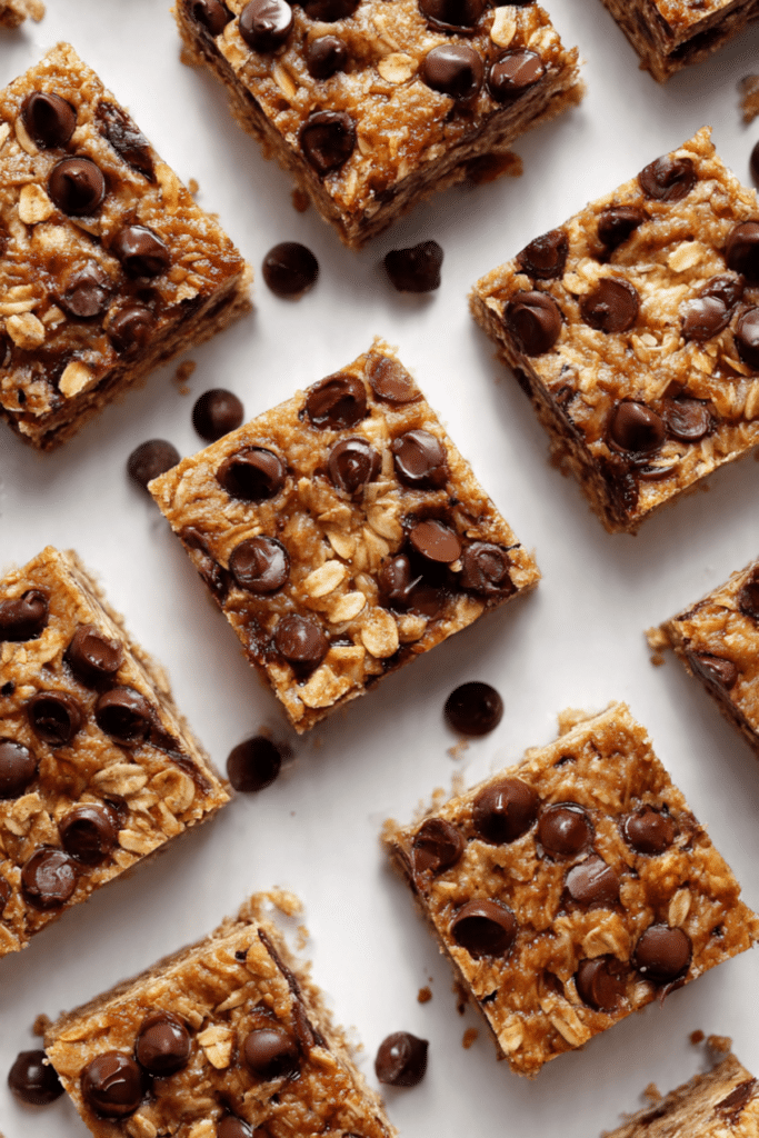 Chocolate Chip Banana Oatmeal Bars
