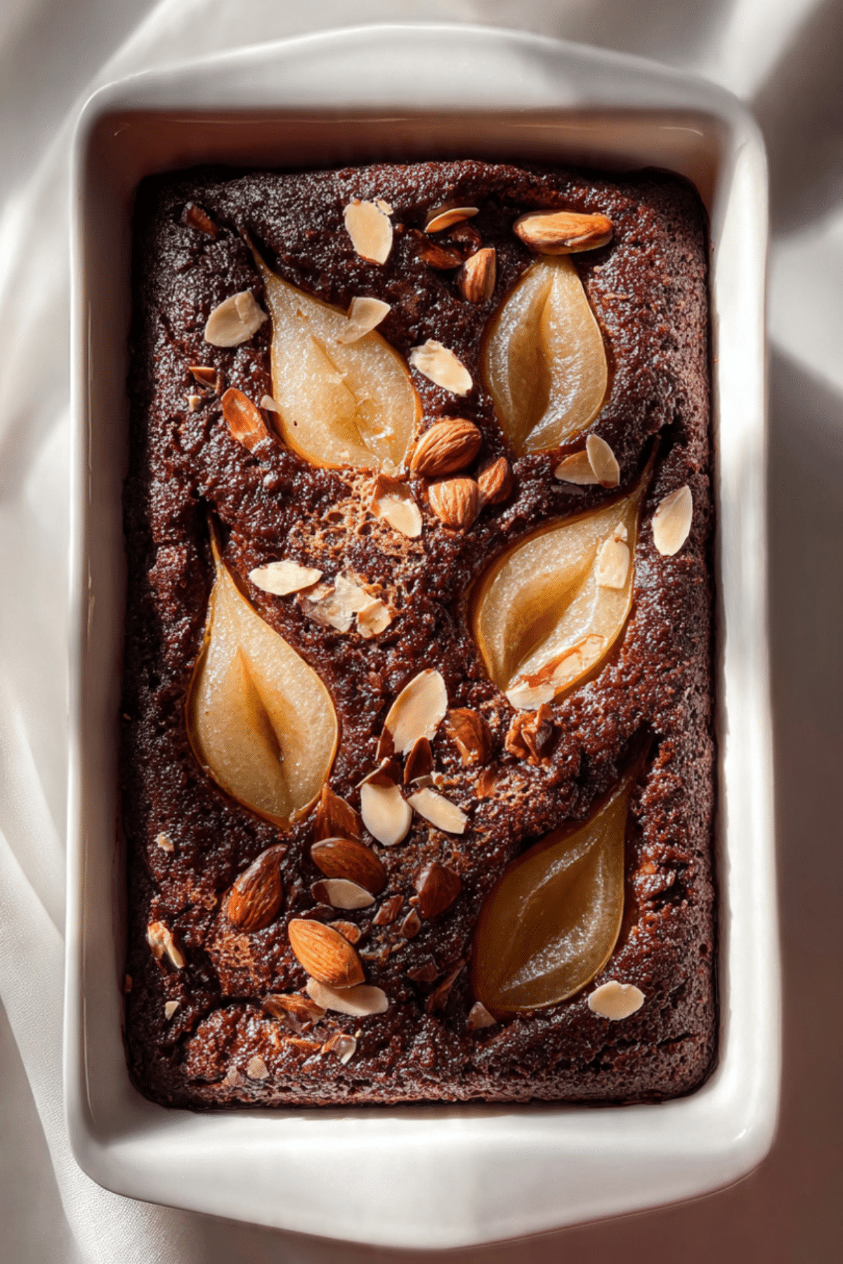 Squidgy Chocolate Pear Pudding