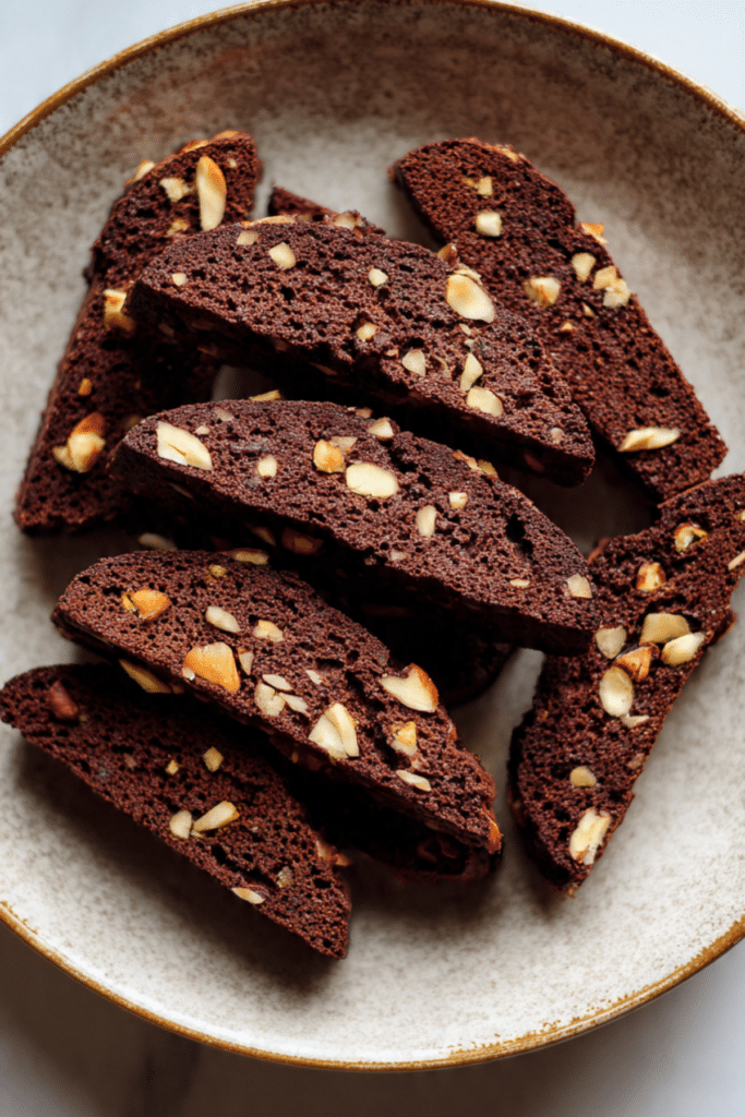 Chocolate Chile Biscotti