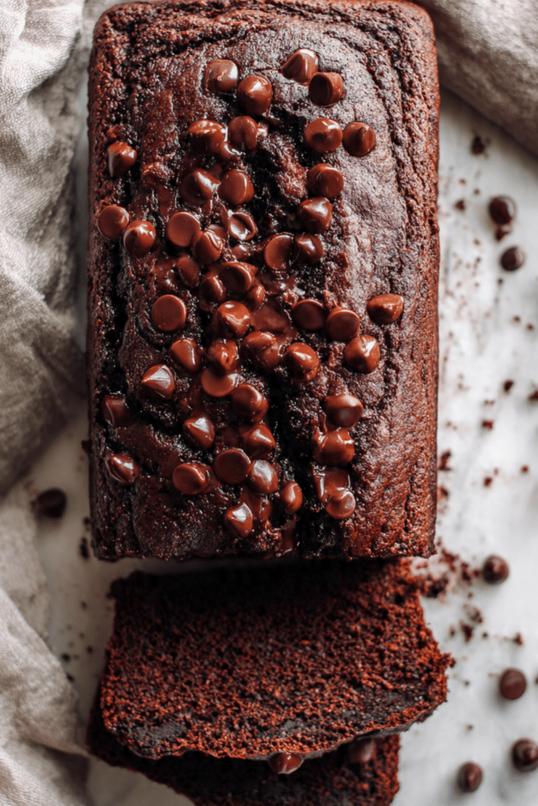 Double Chocolate Banana Bread