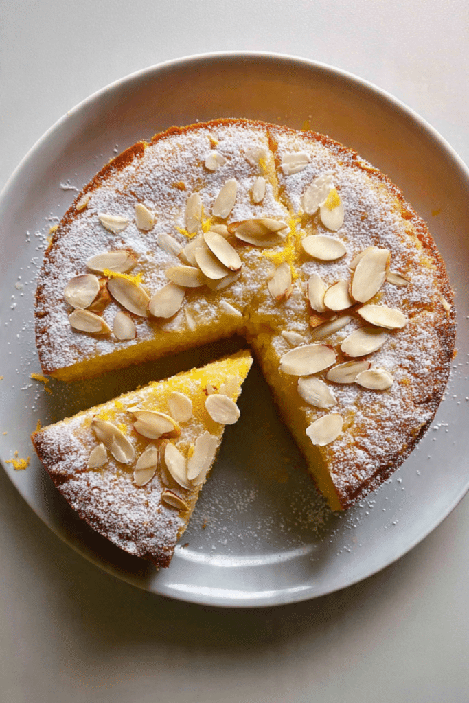 Lemon Curd & Orange Cake