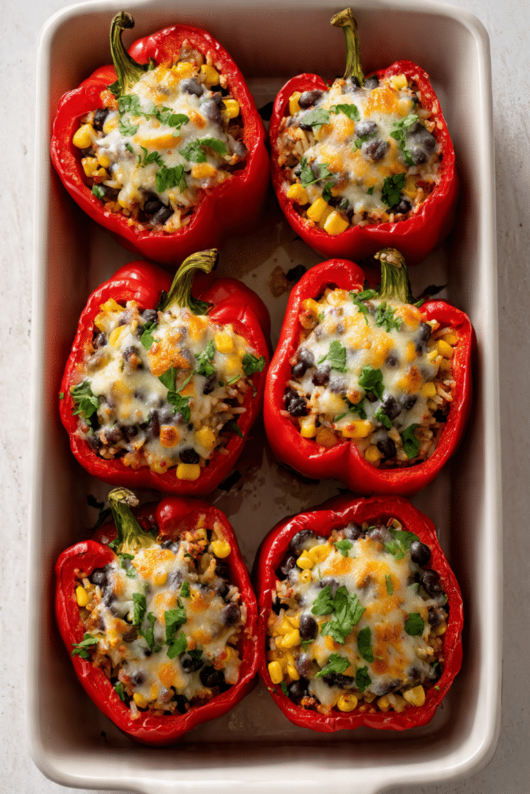 Vegetarian Stuffed Peppers
