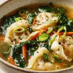 Easy Dumpling Soup