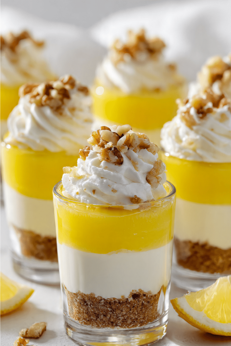 Lemon Lush Dessert Shooters