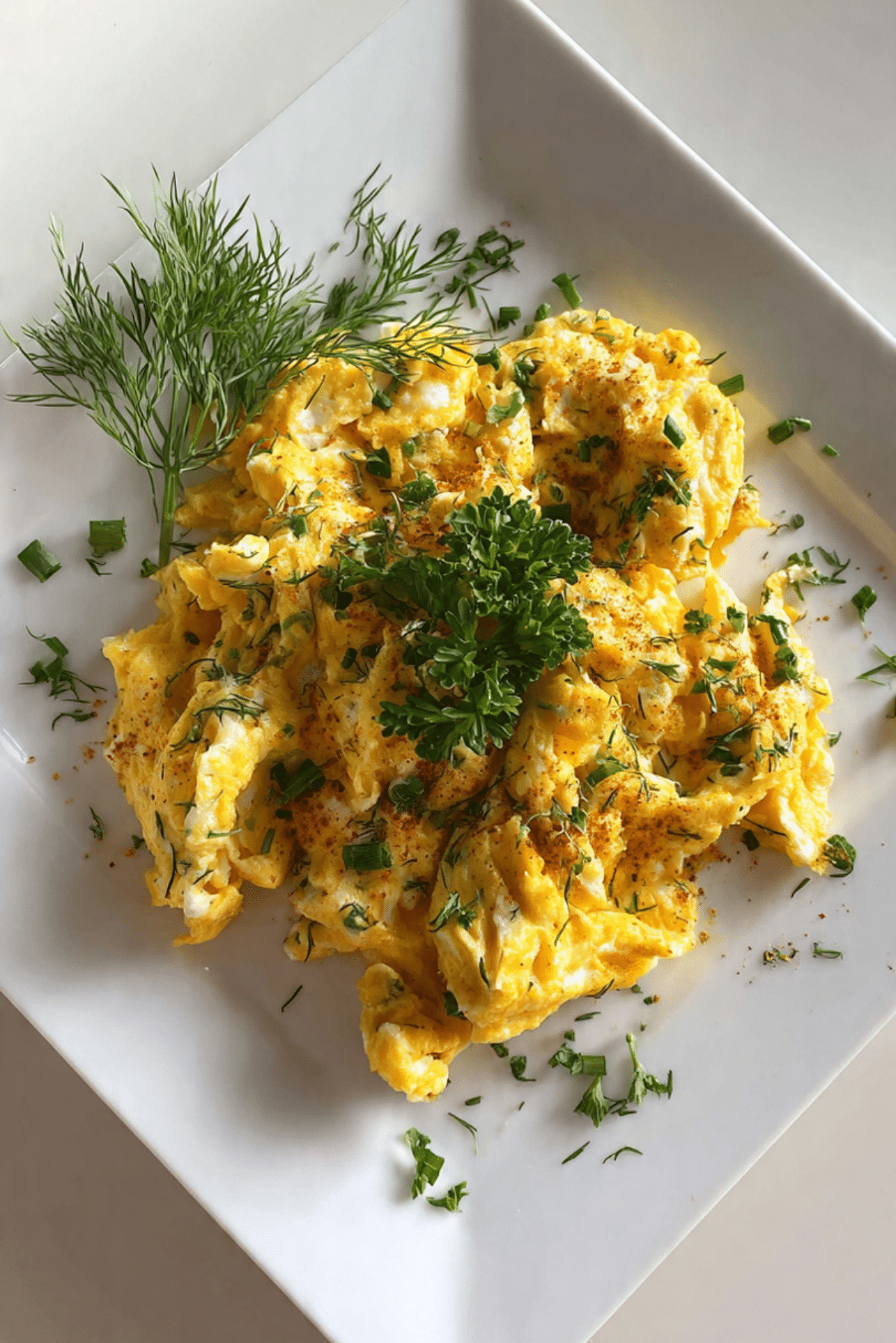 Turmeric Scrambled Eggs