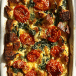 Sourdough Strata with Tomatoes and Greens