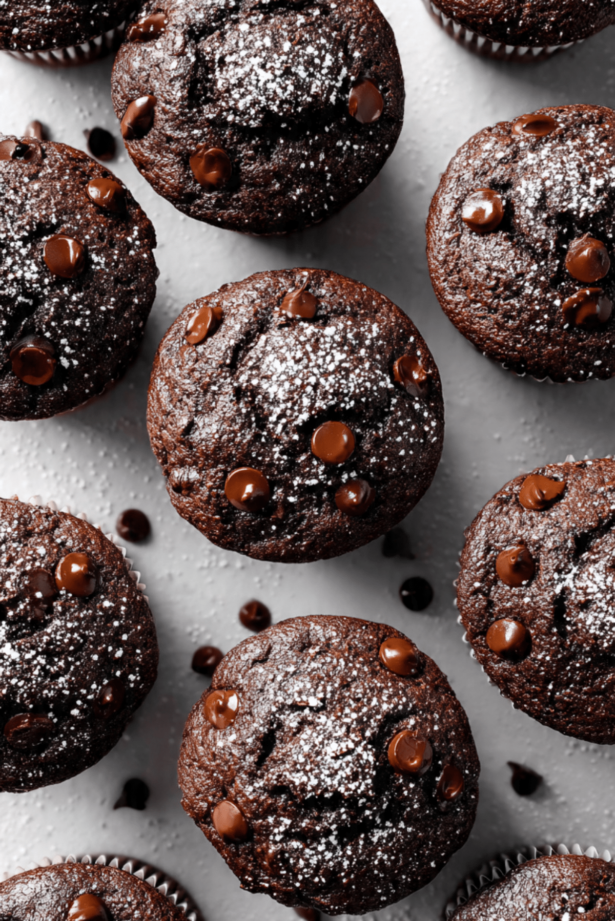 Double Chocolate Chip Muffins