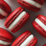 Red Velvet Macarons