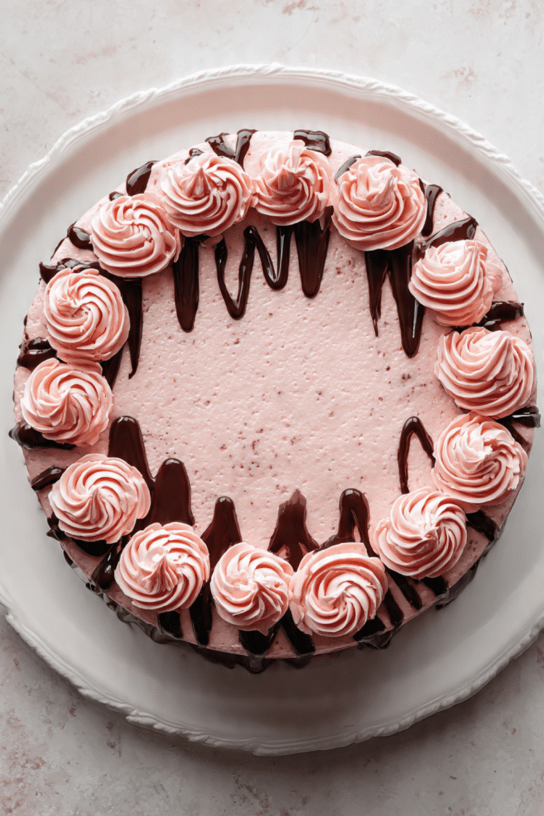 Chocolate Strawberry Cake