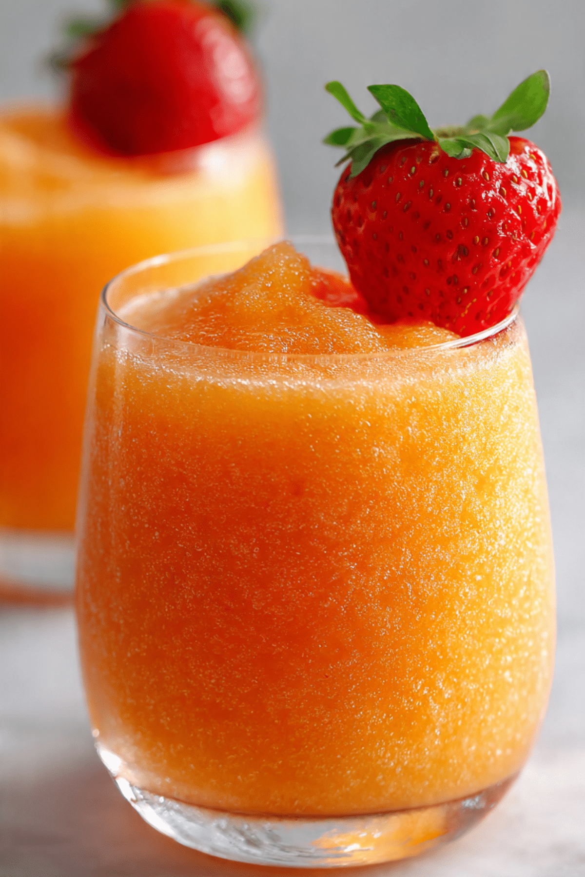 Frozen Peach Bellini