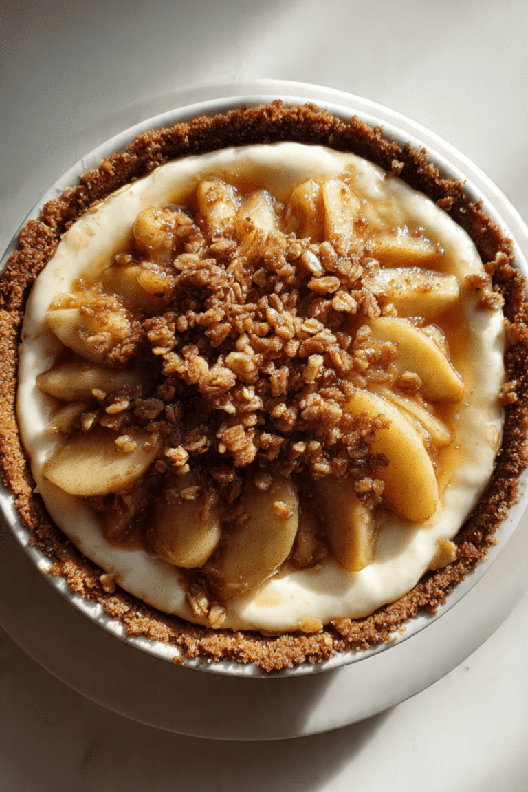 Apple Pie Cheesecake