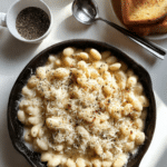 Cacio E Pepe White Beans Skillet