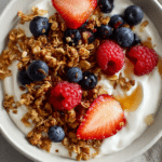 Yogurt Berry Crunch Bowl
