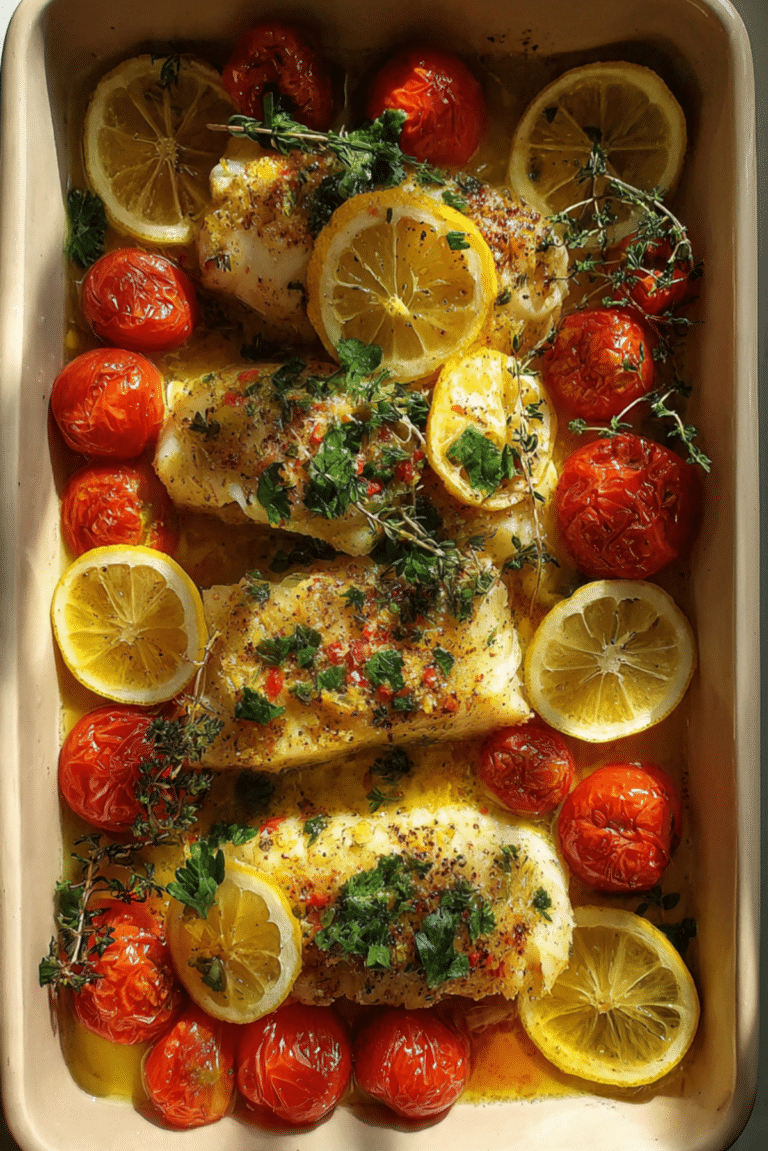 Baked Cod