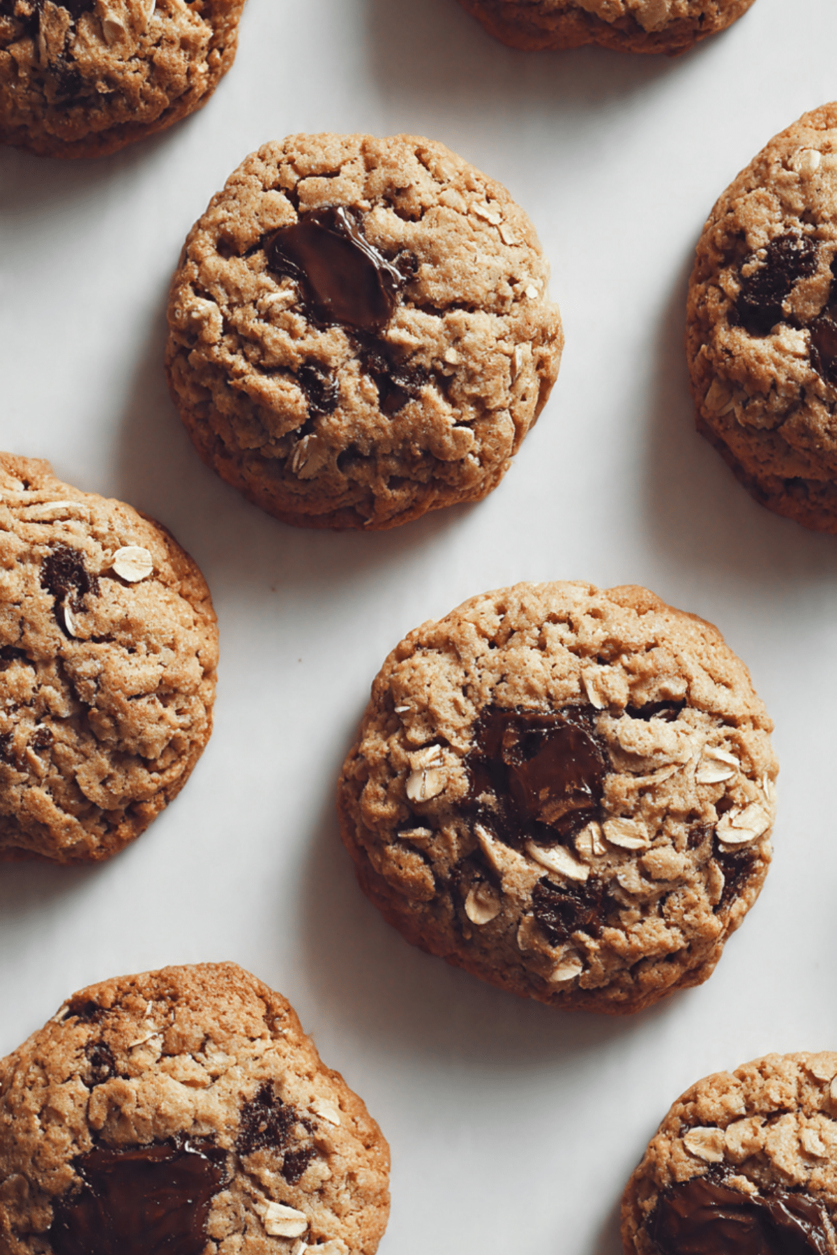 Brown Butter Oatmeal Chocolate Chip Cookies