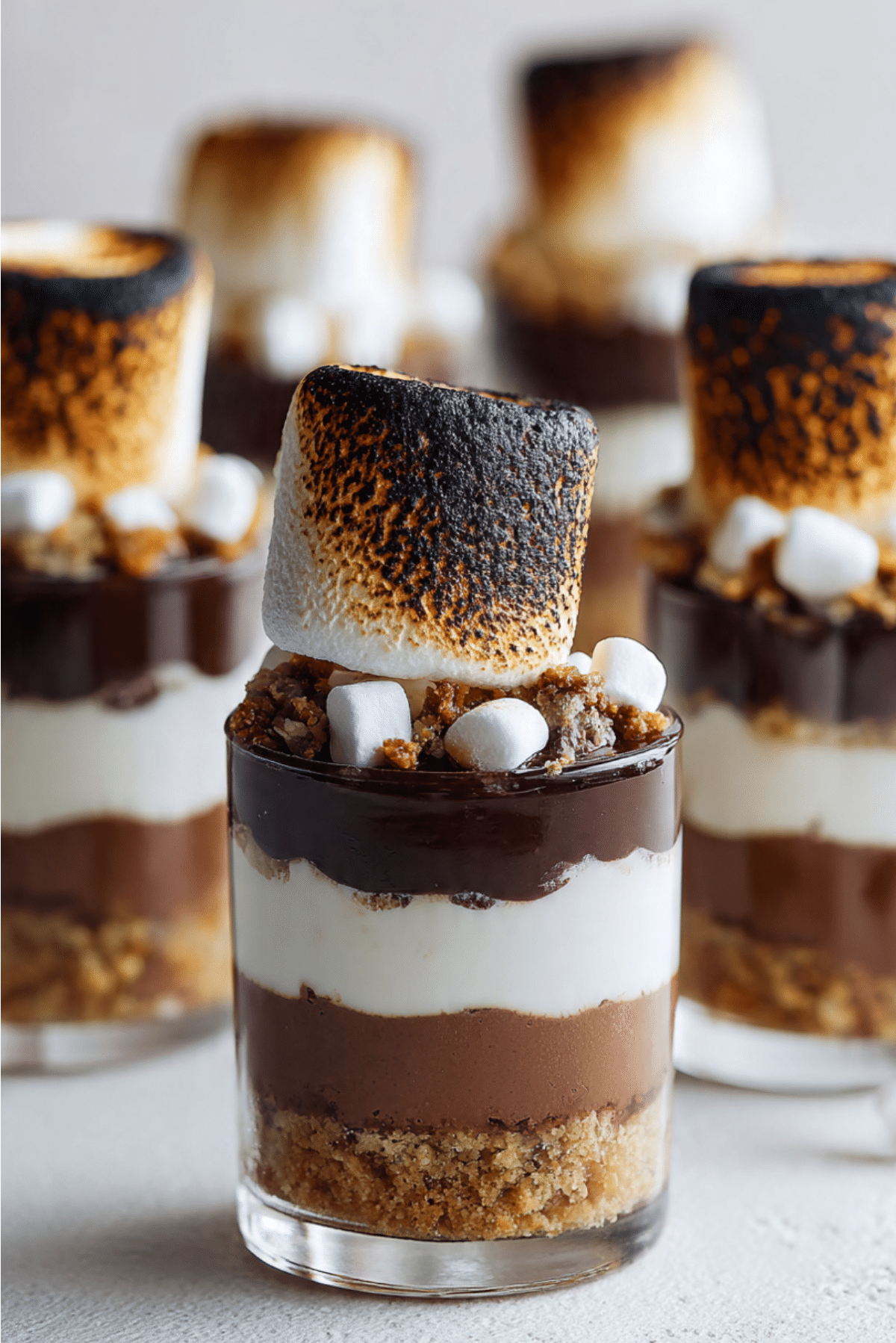 S’mores Cheesecake Dessert Shooters