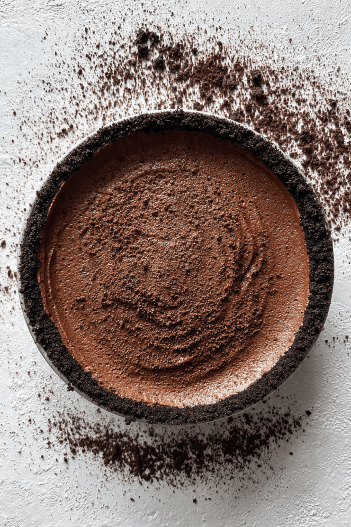 No-Bake Chocolate Cheesecake