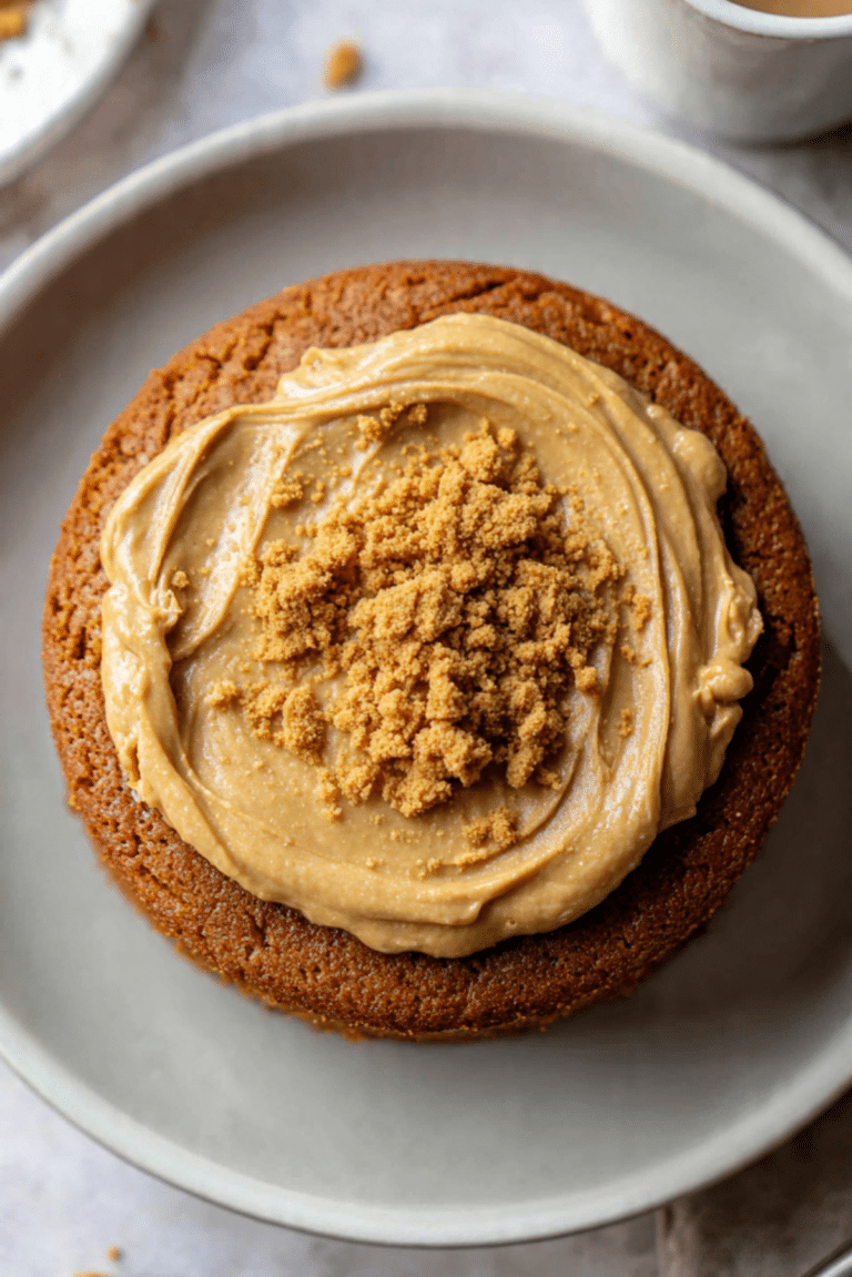 Single Serve Biscoff Banana Cake