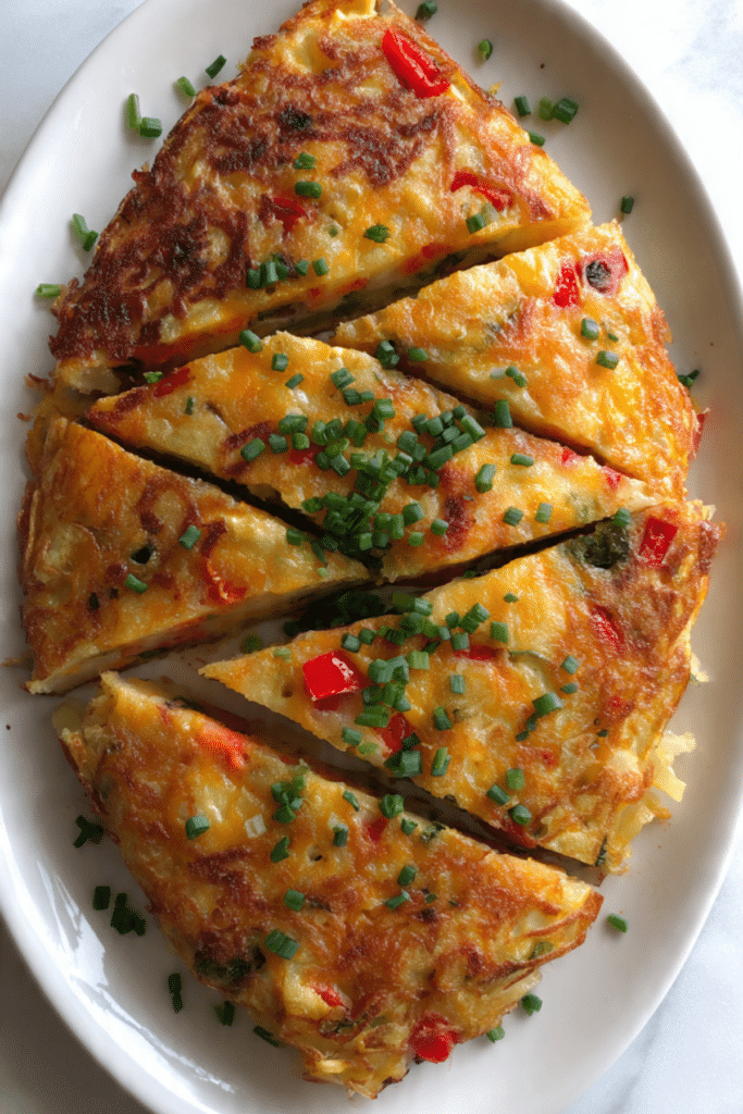 Western Hash Brown Omelet