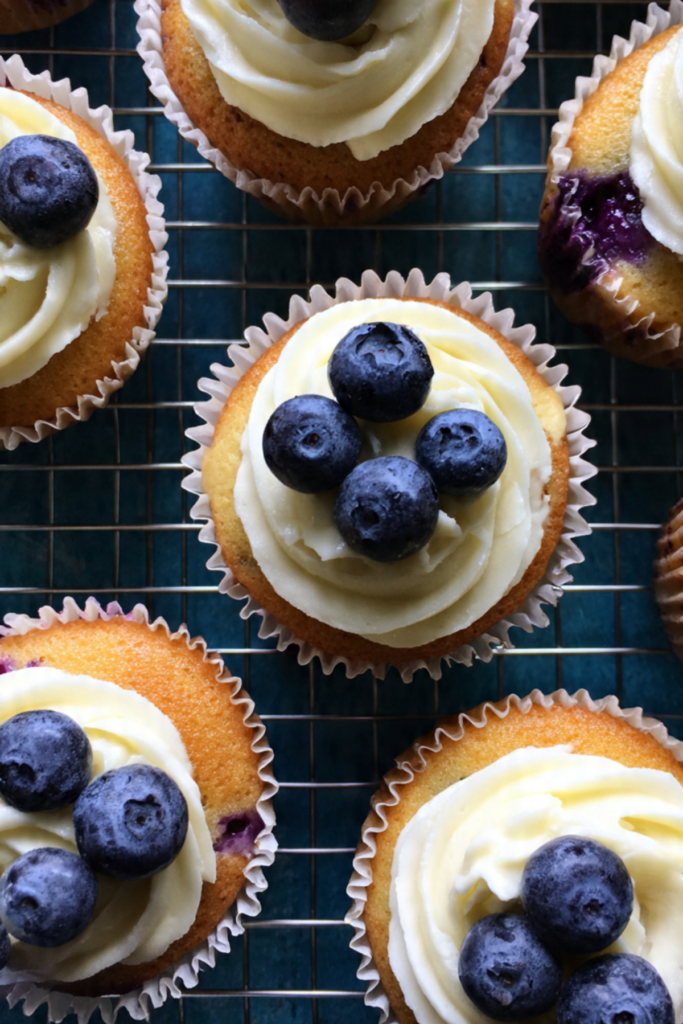 Lemon Blueberry Cupcakes