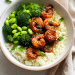 High-Protein Honey Garlic Shrimp