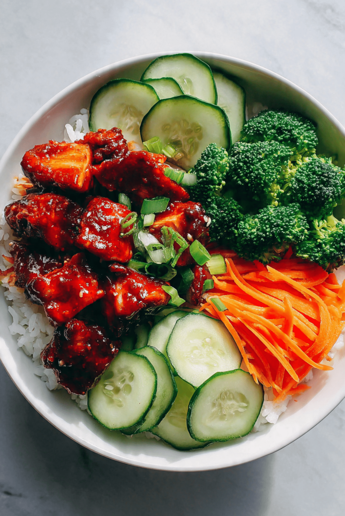 HIGH PROTEIN MEAL Honey Gochujang Chicken Bowl